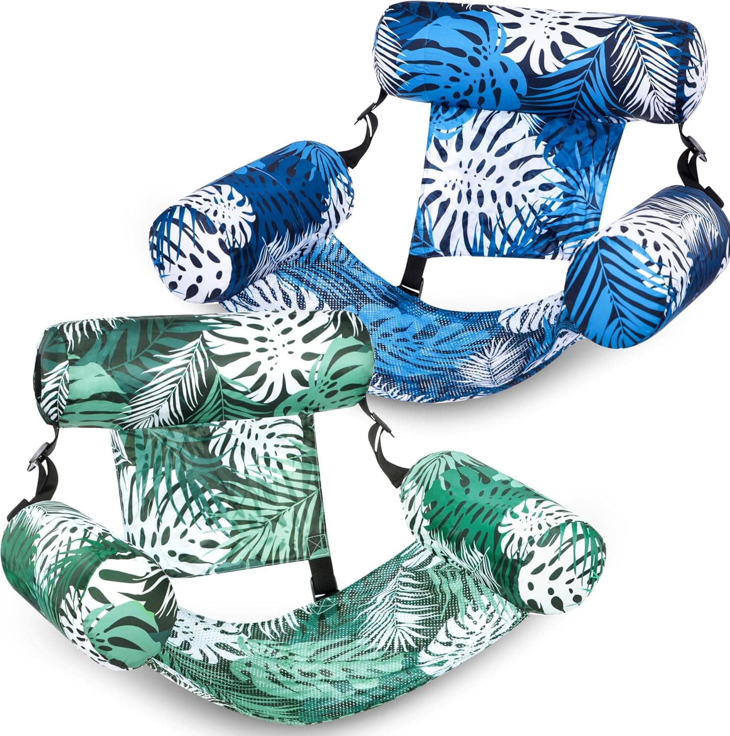 Chaises longues flottantes gonflables (Sloosh, lot de 2)